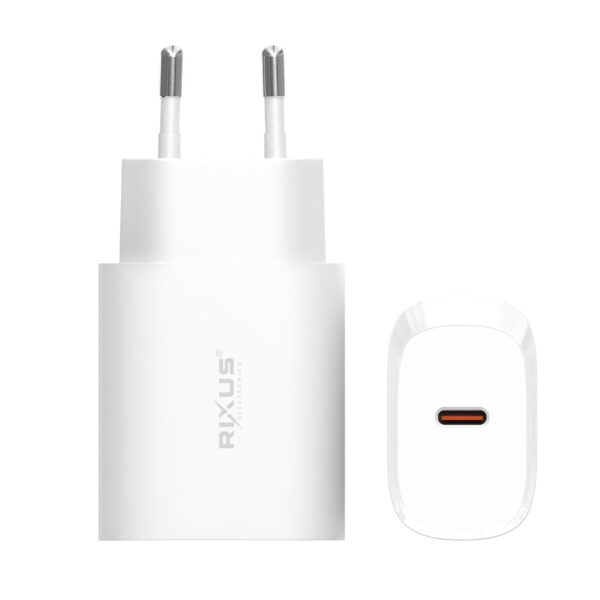 Rixus RX73 Power Adapter Snellader 20W - Afbeelding 2
