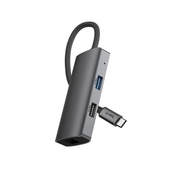 Rixus RXHU07 USB-C to Ethernet & HDMI Adapter - Afbeelding 3
