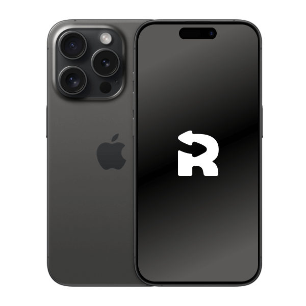 iPhone 15 Pro 256GB Zwart Titanium